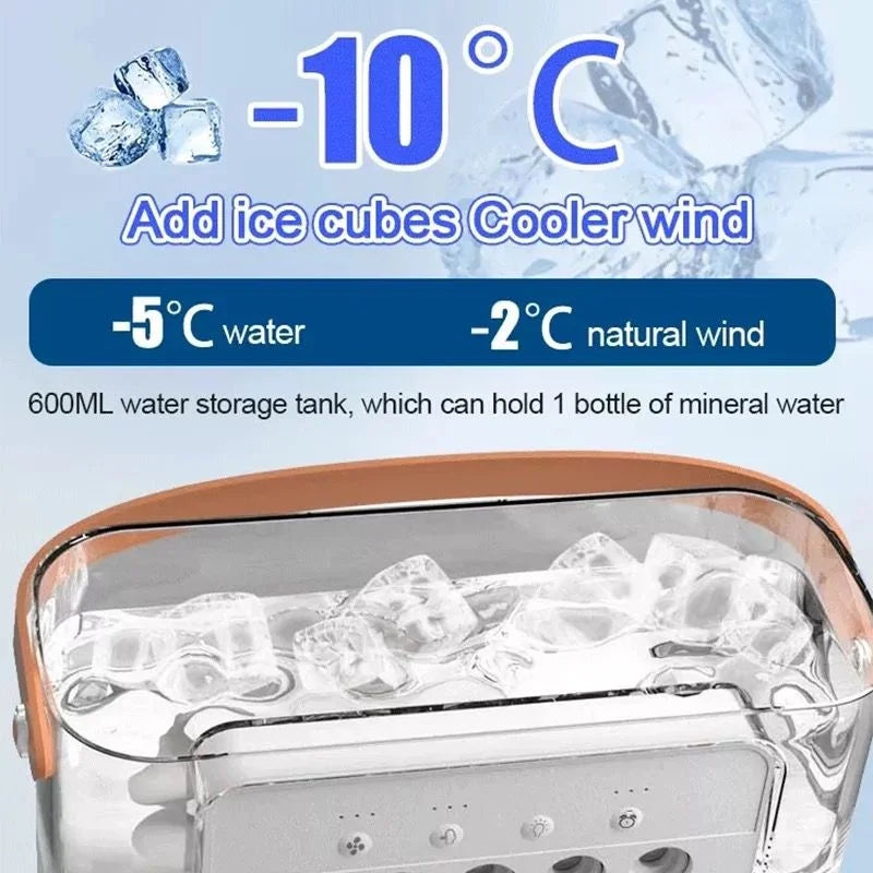 Ventilador portátil condicionadores de ar usb ventilador elétrico led night light água névoa diversão 3 em 1 umidificador de ar para casa